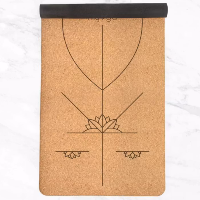 Yogamatta Kork Alignment XL (Extra stor)