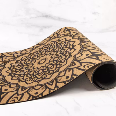 Yogamatta Kork Mandala XL (Extra stor) Yogamatta Kork Mandala XL (Extra stor)