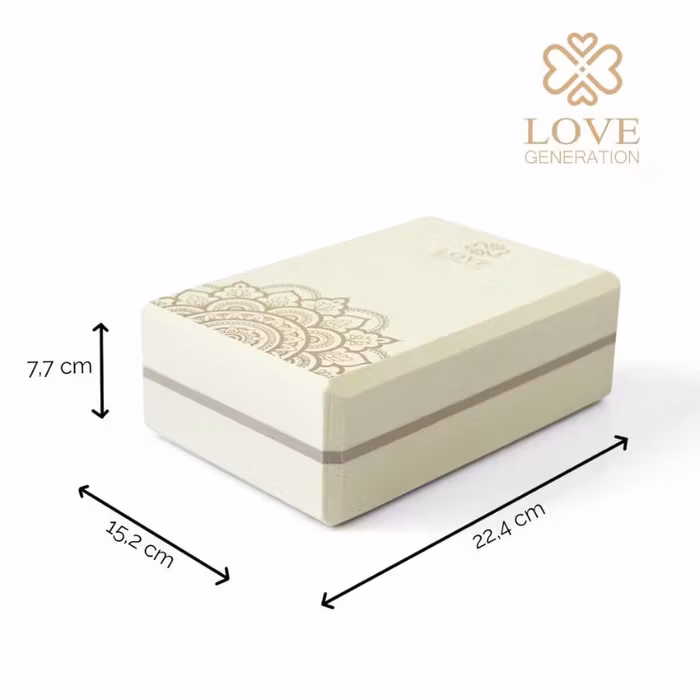 Yogakloss Mandala XL Wonderful White - Love generation