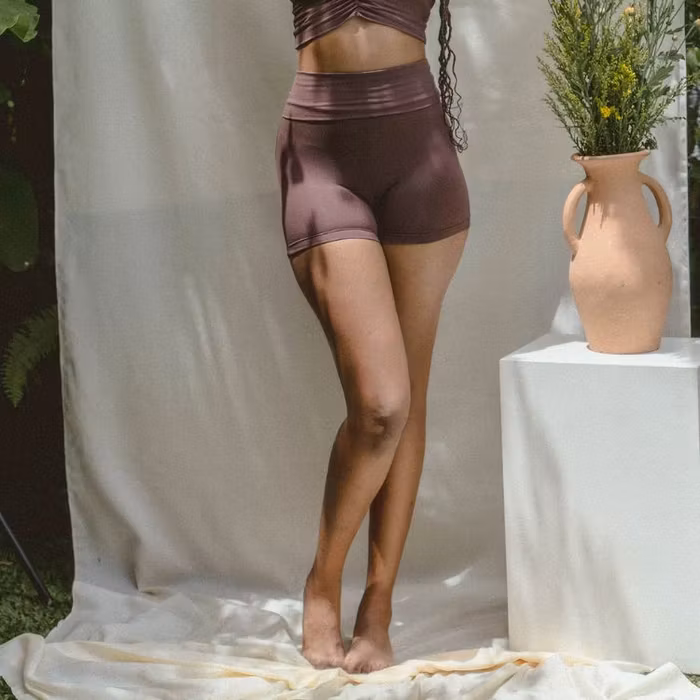 Yogashorts Moon Carob - Indigo Luna