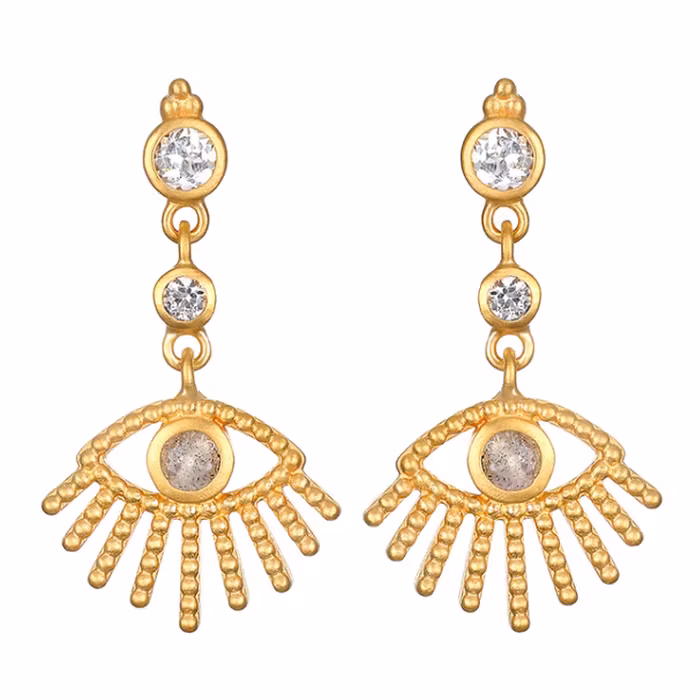 Örhänge Second Sight Evil Eye Earrings - Satya