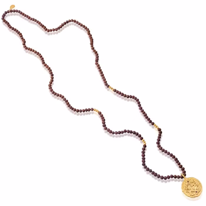 Mala halsband Ganapati Rudraksha Necklace - Ananda Soul