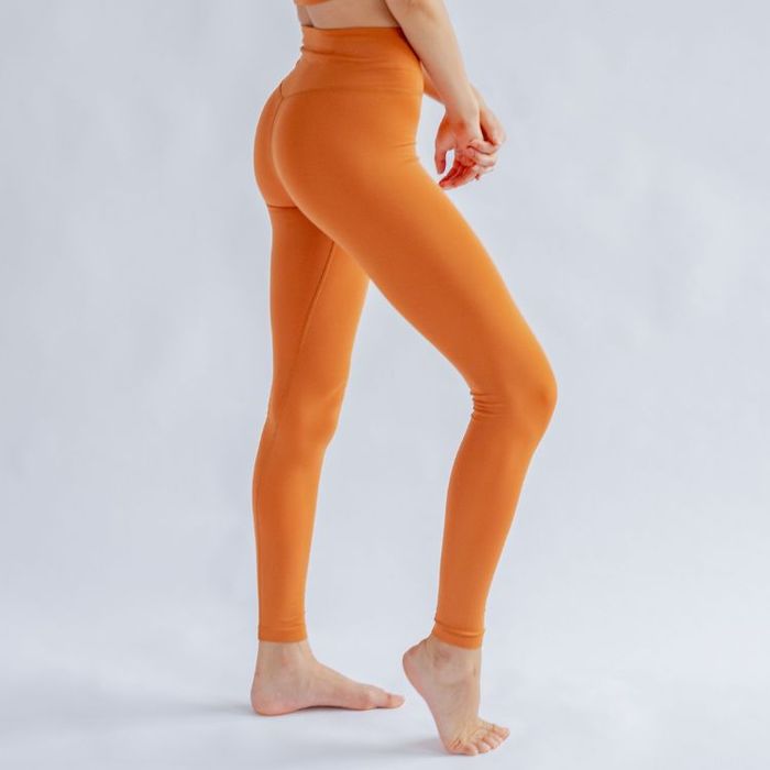 Yogaleggings FLOAT High Rise Long Spice - Girlfriend Collective