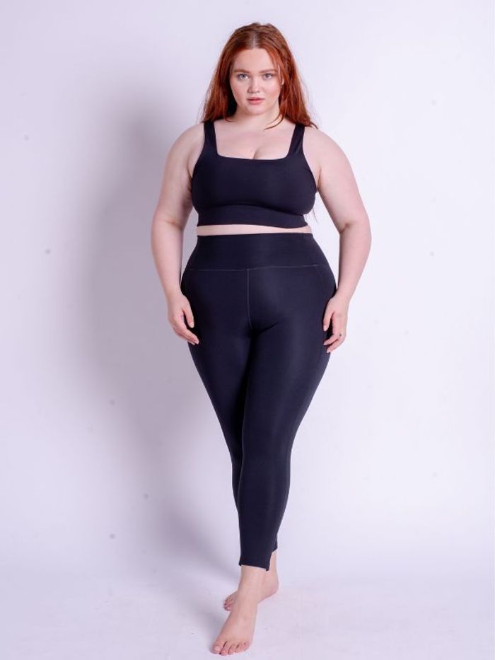 Yoga leggings Compressive High rise Long Black - Girlfriend Collective