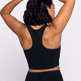 Sport-BH Yoga Paloma Black - Girlfriend Collective Sport-BH Yoga Paloma Black - Girlfriend Collective