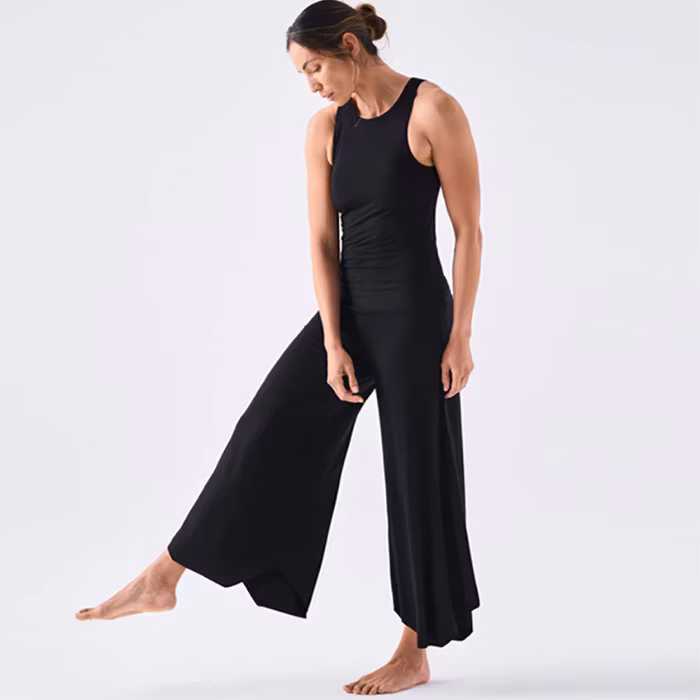 Yogabyxa Tulip Flare Pant Black - Dharma Bums