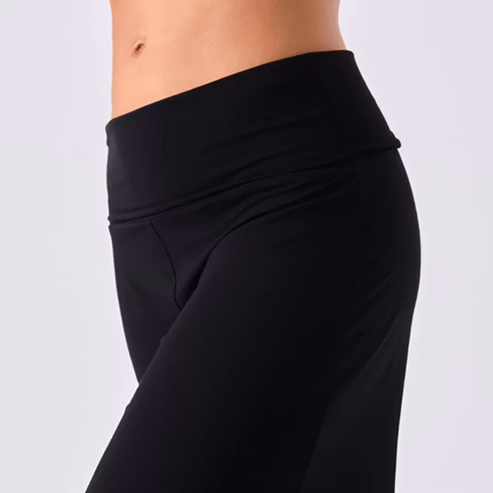 Yogabyxa Tulip Flare Pant Black - Dharma Bums