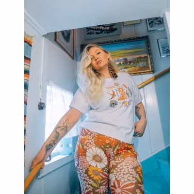 T-shirt Magic & Compassion White - Soul Factory T-shirt Magic & Compassion White - Soul Factory