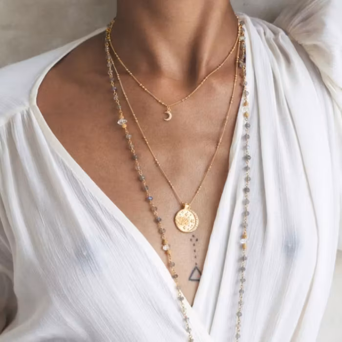 Halsband I Grow with the light Gold - Ananda Soul