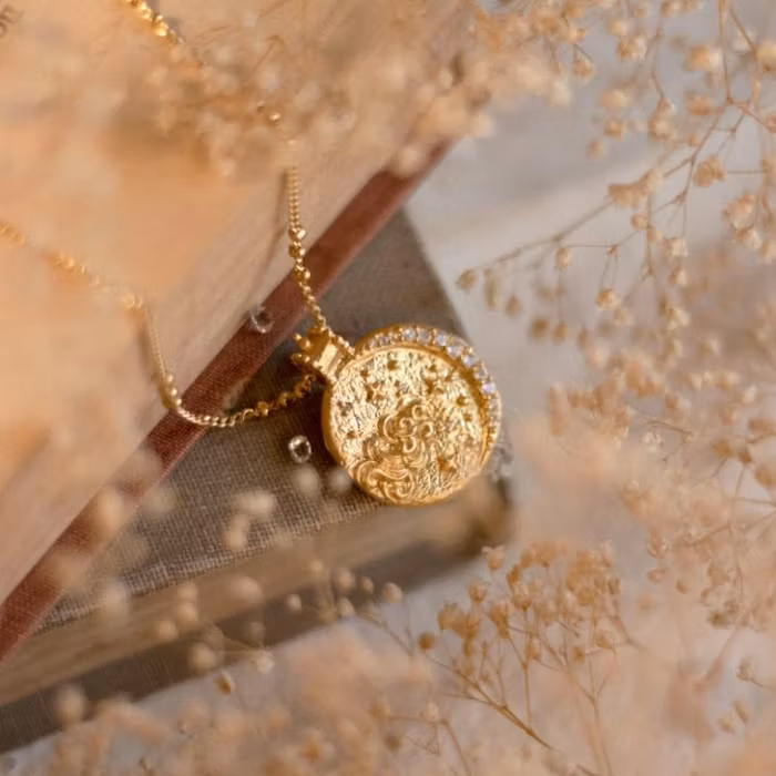 Halsband I Grow with the light Gold - Ananda Soul