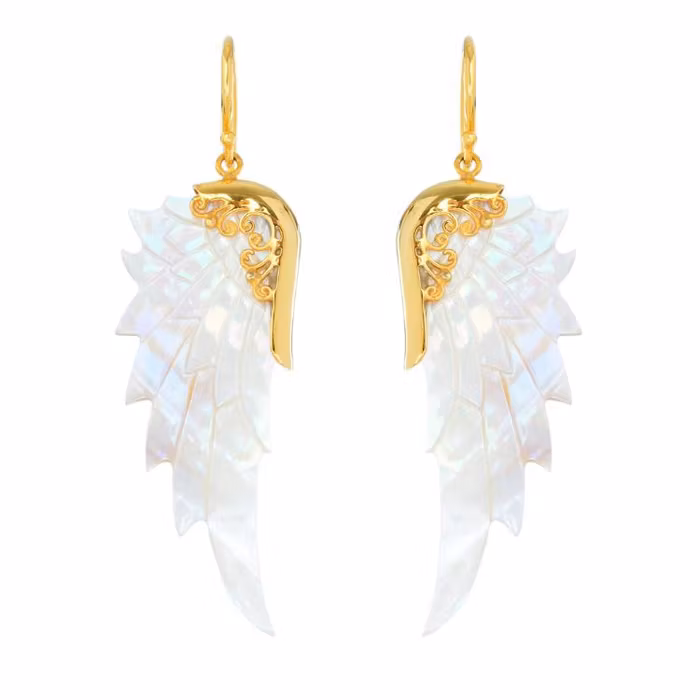 Örhänge Opal Gold Small - Lalimalu