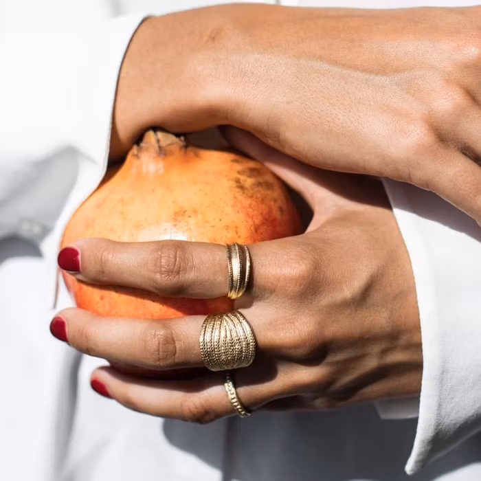 Ring Athénaïs Gold - Agapé Studio