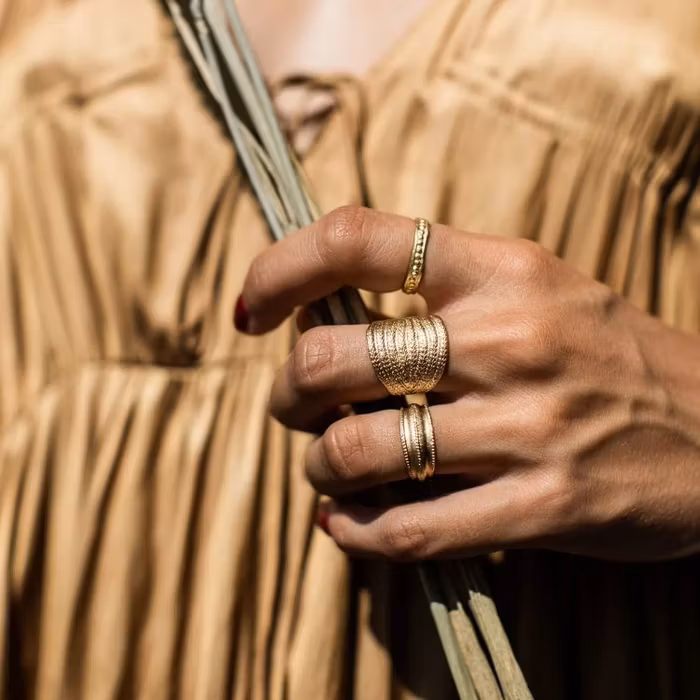 Ring Athénaïs Gold - Agapé Studio