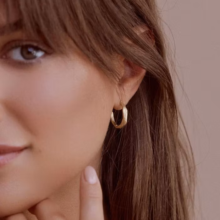 Örhänge Zéphir Gold - Agapé Studio