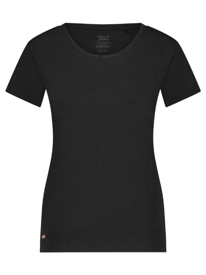 Yogatopp Luna tee black - Urban Goddess
