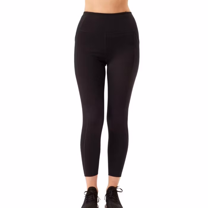 Yogaleggings Pocket High Rise 7/8 Black - Girlfriend Collective