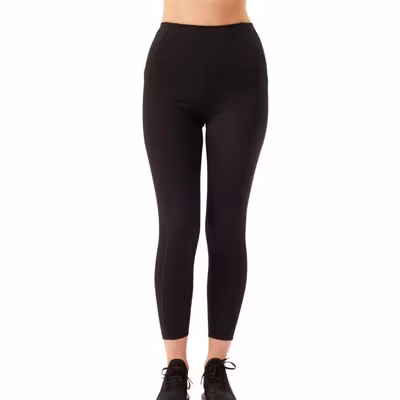Yogaleggings Pocket High Rise 7/8 Black - Girlfriend Collective