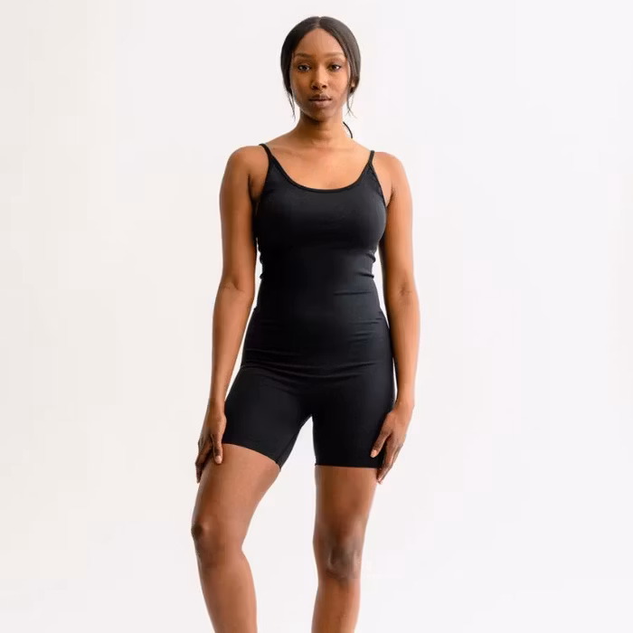 Jumpsuit Short Izzy Black - DOM