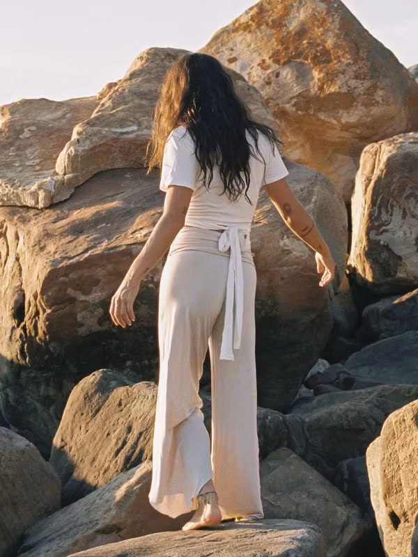Yogabyxor Layla Flares Pearl - Indigo Luna - Soul Factory
