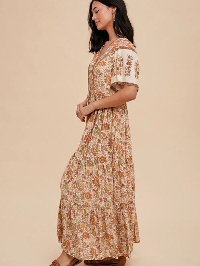 Klänning Boho Vintage Midi dress