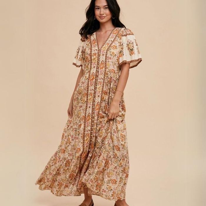 Klänning Boho Vintage Midi dress