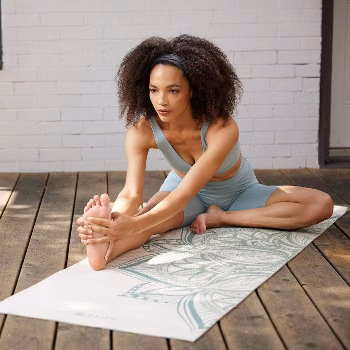 Yogamatta 5mm Vintage Green point- Gaiam