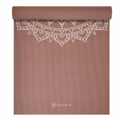 Yogamatta 5mm Cinnamon Marrakesh - Gaiam Yogamatta 5mm Cinnamon Marrakesh - Gaiam