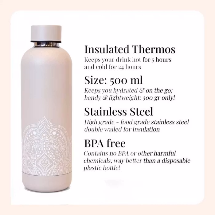 Vattenflaska Precious Pink Mystical - Love Generation