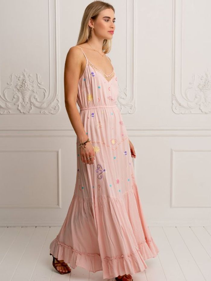 Klänning In the sky Maxi Slip - Zaimara