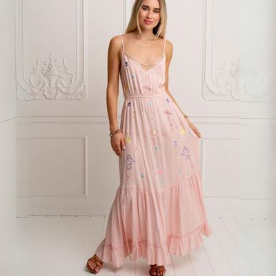 Klänning In the sky Maxi Slip - Zaimara