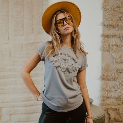 T-shirt Dream on Dreamer Stormy grey - Soul Factory