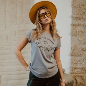 T-shirt Dream on Dreamer Stormy grey - Soul Factory