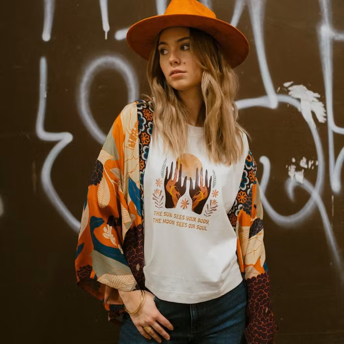 T-shirt The sun & the moon - Soul Factory
