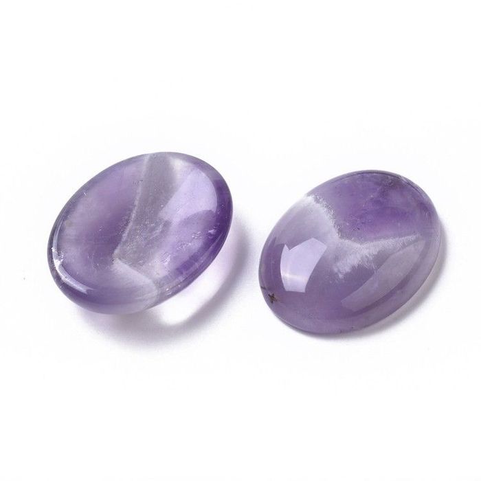 Ametist kristall Worry stone