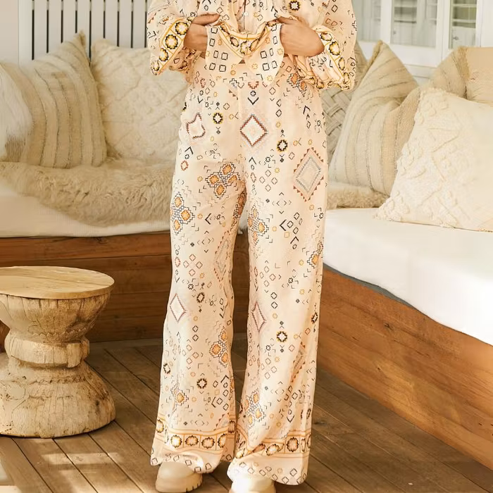 Byxor Elsie Print Jax Pants - Jaase