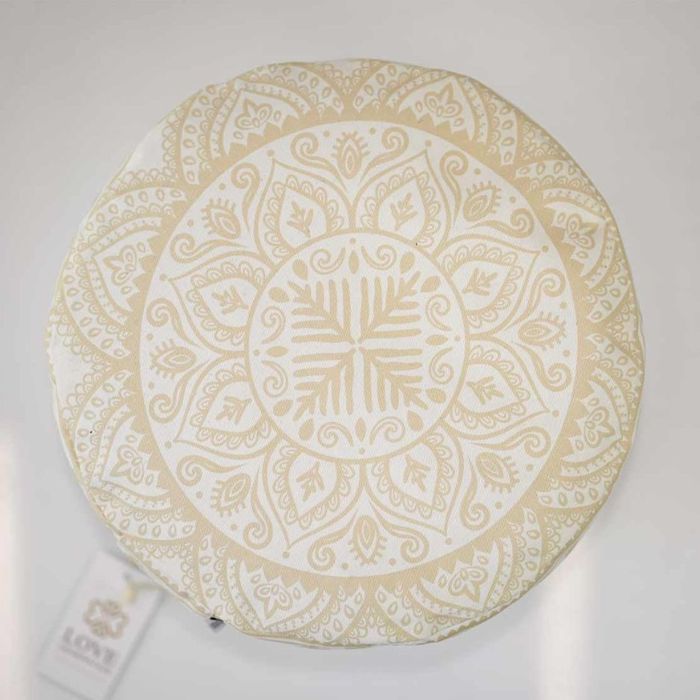 Meditationskudde Rund Boho Chic - Love Generation