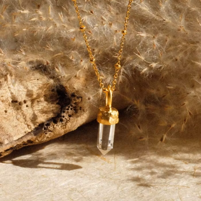 Halsband "Divine Purpose" förgyllt silver - Ananda Soul