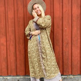 Kimono VÄNDBAR återvunnet silke Nr 205