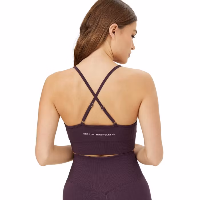Sport-BH Yoga Seamless Maya Midnight Plum - DOM