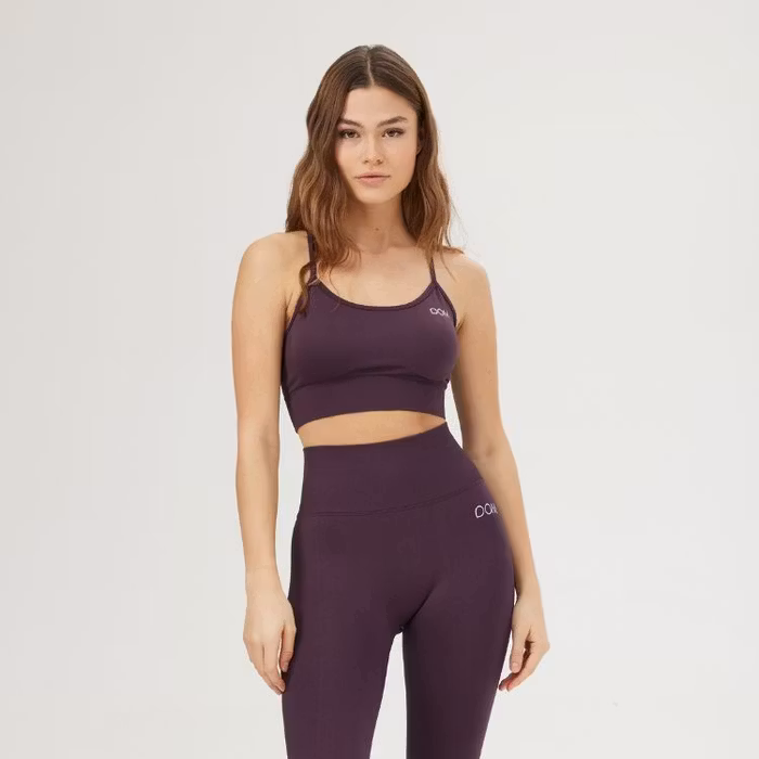 Sport-BH Yoga Seamless Maya Midnight Plum - DOM