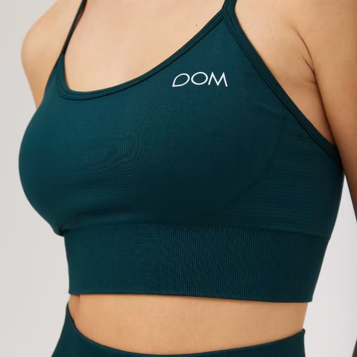 Sport-BH Yoga Seamless Maya Deep Emerald - DOM
