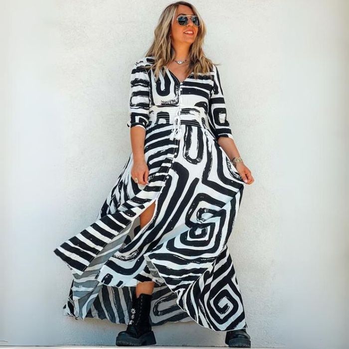Klänning Butterfly print Mila Maxi dress - Jaase