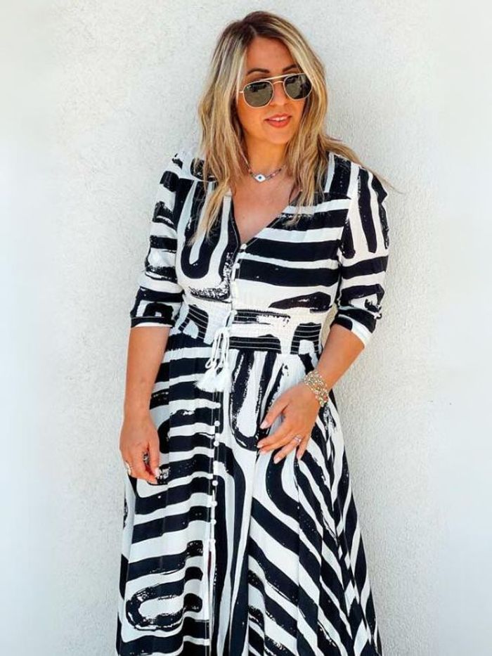 Klänning Butterfly print Mila Maxi dress - Jaase