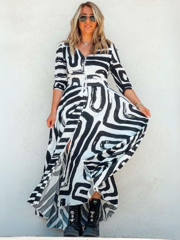 Klänning Butterfly print Mila Maxi dress - Jaase