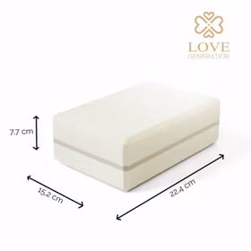 Yogakloss XL Wonderful White - Love generation Yogakloss XL Wonderful White - Love generation