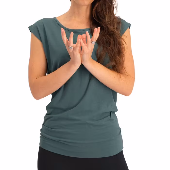 Yogatopp Asana Tee Forest - Urban Goddess