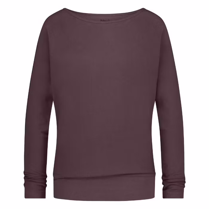 Yogatröja Budhi Longsleeve Berry- Urban Goddess