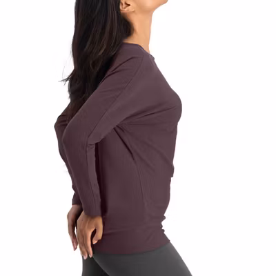 Yogatröja Budhi Longsleeve Berry- Urban Goddess Yogatröja Budhi Longsleeve Berry- Urban Goddess