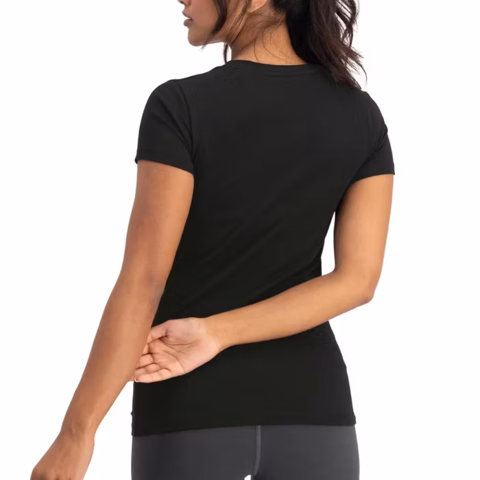 Yogatopp Om Core Tee Black - Urban Goddess