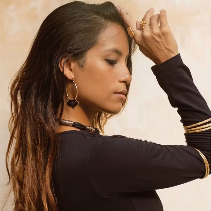 Örhänge Ashia Hoops- Nakila Collective